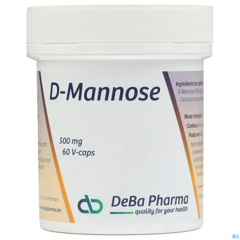 D-mannose 500mg    v-caps  60    deba