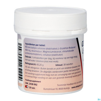 Reduced l-glutathion    comp  30    deba
