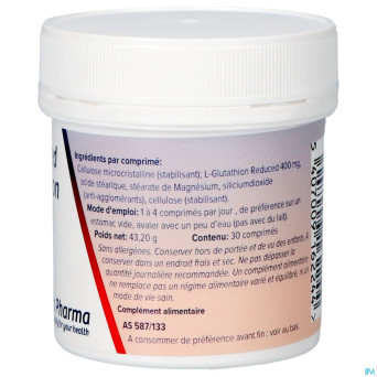 Reduced l-glutathion    comp  30    deba