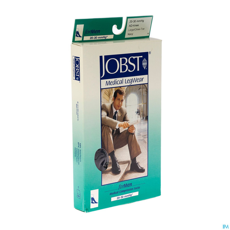 Jobst for men c2 20-30 ad navy    l 1p 7525900