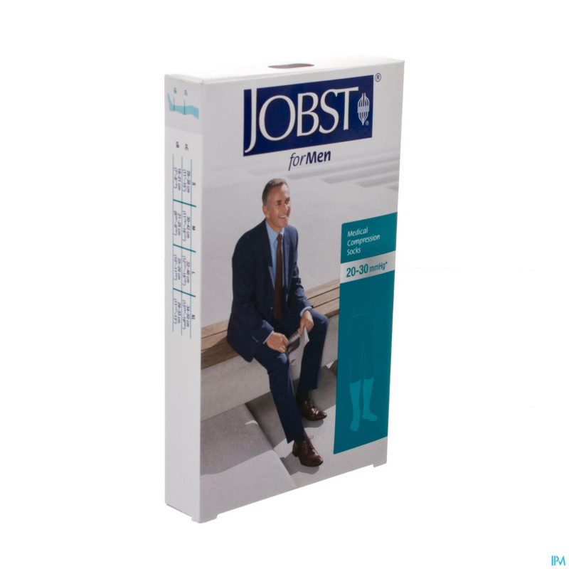 Jobst for men c2 20-30 ad ort.ouvert noir   l 1p