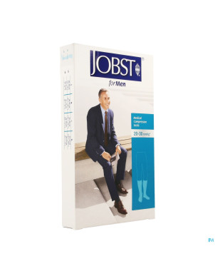 Jobst for men c2 20-30 ad ort.ouvert noir   m 1p