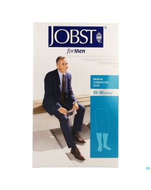 Jobst for men c2 20-30 ad ort.ouvert noir   m 1p