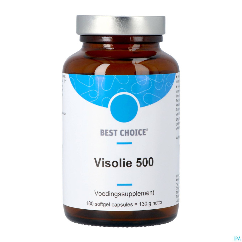 Best choice huile poisson 500 caps 180