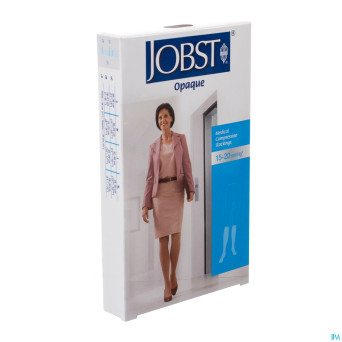 Jobst opaque 15-20 c1 genou ort.ouvert beige    l
