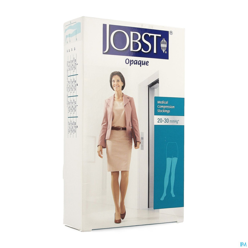 Jobst opaque 20-30 c2 cuisse ort.ouvert noir    s