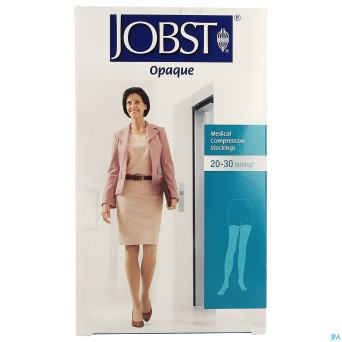 Jobst opaque 20-30 c2 cuisse ort.ouvert noir    s