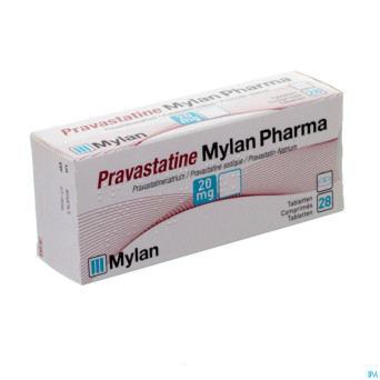 Pravastatine viatris 20mg comp 28