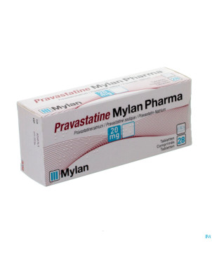 Pravastatine viatris 20mg comp 28