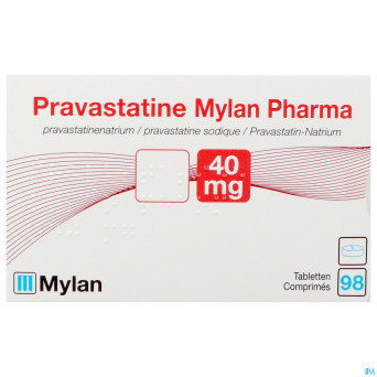 Pravastatine viatris 40mg comp 98