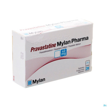 Pravastatine viatris 40mg comp 28