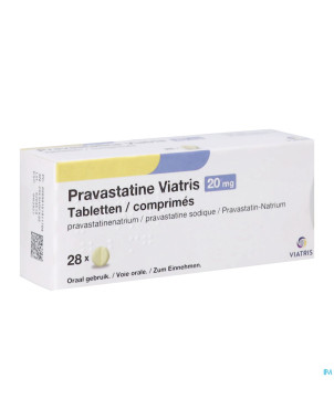 Pravastatine viatris 20mg comp 98