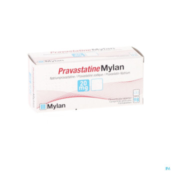 Pravastatine viatris 20mg comp 98