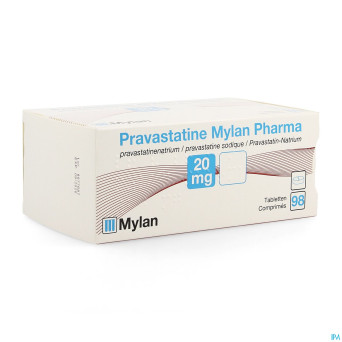 Pravastatine viatris 20mg comp 98