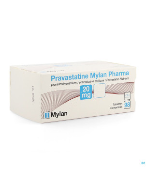 Pravastatine viatris 20mg comp 98