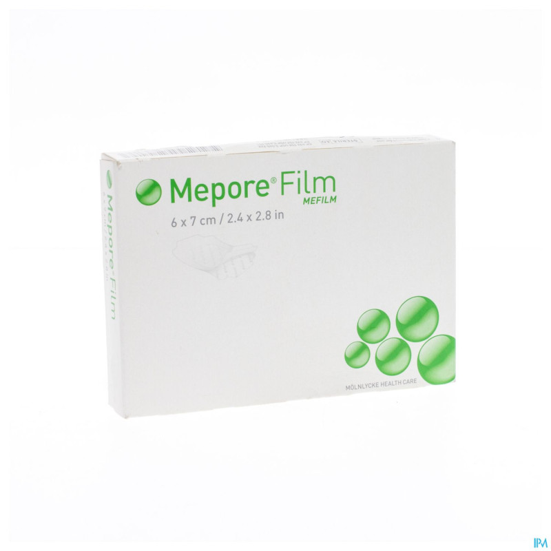 Mepore film pans ster tr. adh   6x  7cm 100 270600