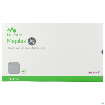 Mepilex ag pansement steril  10,0x21,0cm  5 287221