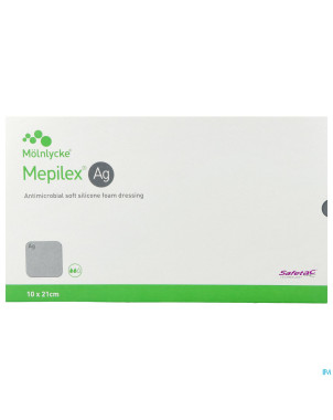Mepilex ag pansement steril  10,0x21,0cm  5 287221