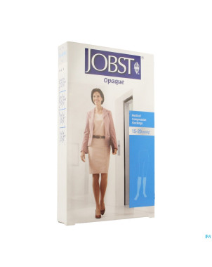 Jobst opaque rc 15-20 c1 genou ort.ouvert noir   m