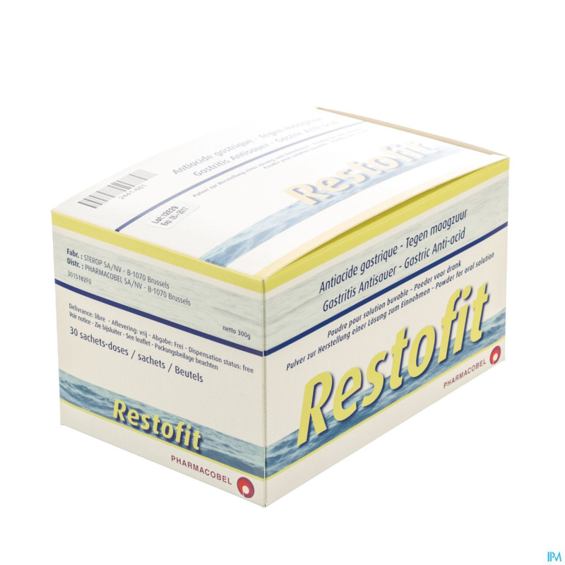 Restofit pulv sol buv sach 30 x 10g