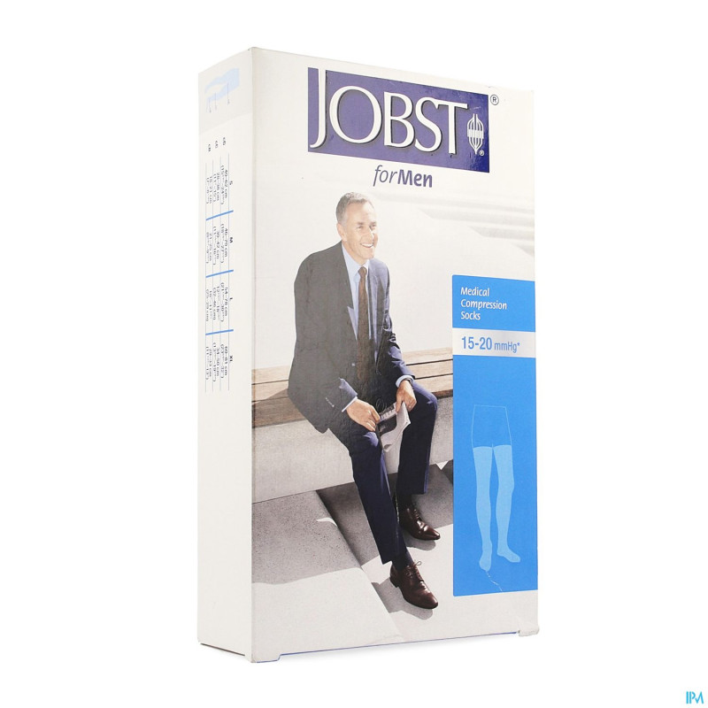 Jobst for men c1 15-20 ag noir    s 1p 7528500