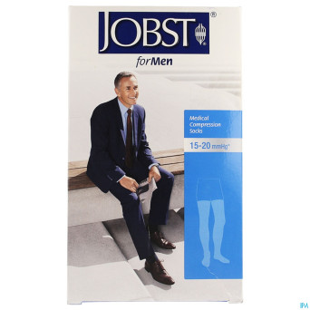 Jobst for men c1 15-20 ag noir    s 1p 7528500