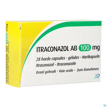 Itraconazol ab 100mg caps dur 28 x 100mg