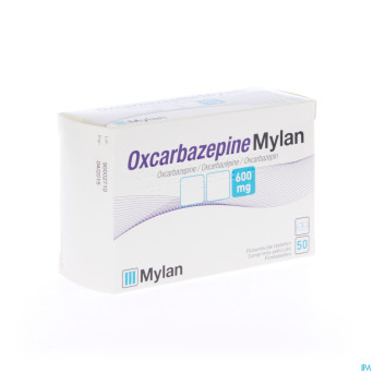 Oxcarbazepine viatris 600mg comp pell 50