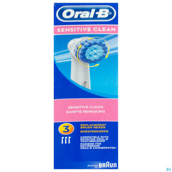Oral b refill eb17-3s sensitive 3-pack