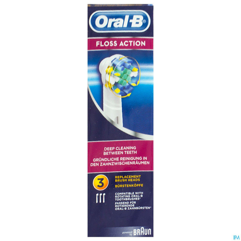 Oral-b refill eb25-3 floss action 3-pack