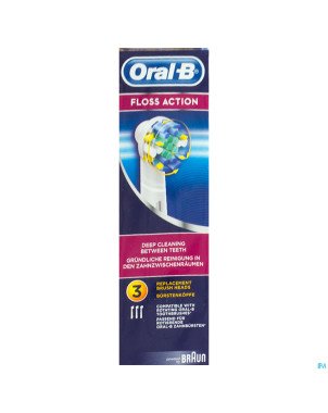 Oral-b refill eb25-3 floss action 3-pack
