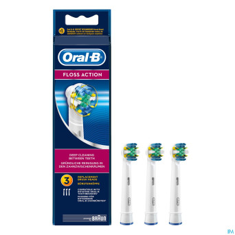 Oral-b refill eb25-3 floss action 3-pack