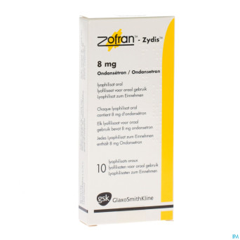 Zofran zydis comp lyo 10 x 8 mg