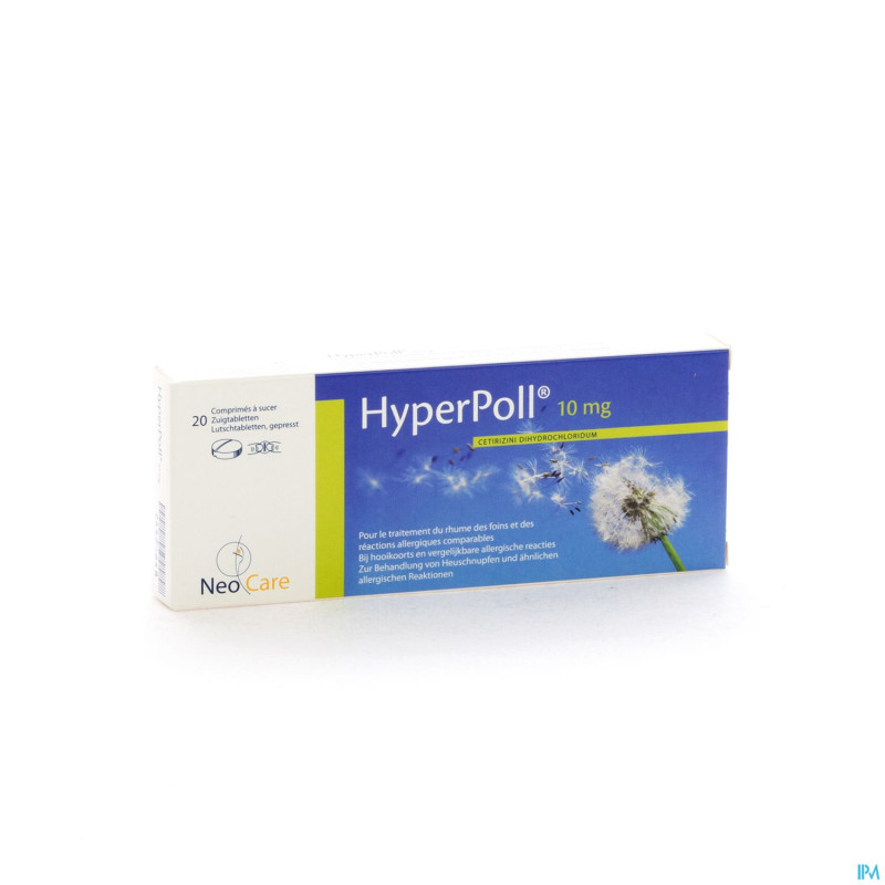 Hyperpoll tabl a sucer 20 x 10 mg