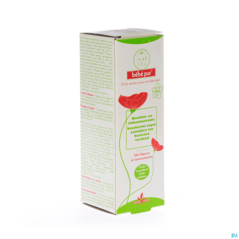 Bebe pur creme visage-corps prot.-nourris.tbe 75ml