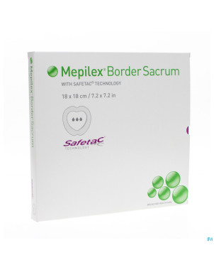 Mepilex border sacrum ster    18,0x18,0  5 282000