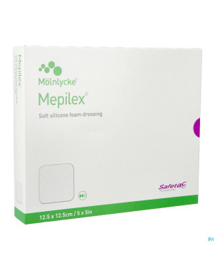 Mepilex pans mousse sil abs ster    12,5x12,5cm  5