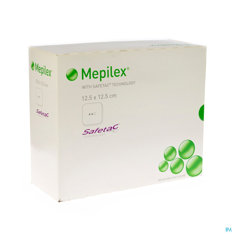 Mepilex pans mousse sil abs ster    12,5x12,5cm 16