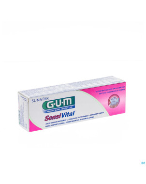 Gum gel dentaire sensi vital    75ml 1722