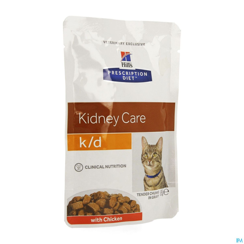 Hills prescrip.diet feline kd repas sachet    85g
