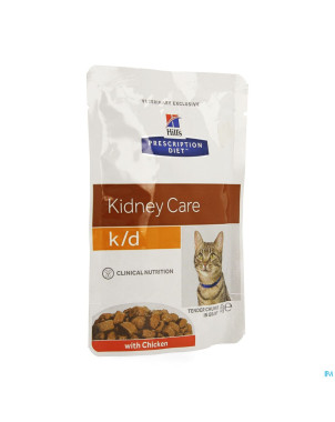 Hills prescrip.diet feline kd repas sachet    85g