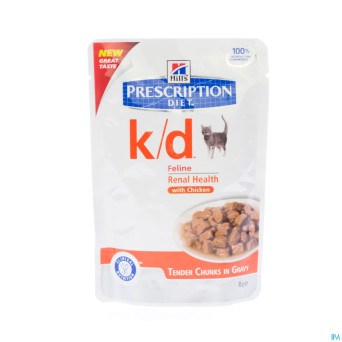 Hills prescrip.diet feline kd repas sachet    85g