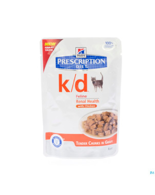 Hills prescrip.diet feline kd repas sachet    85g