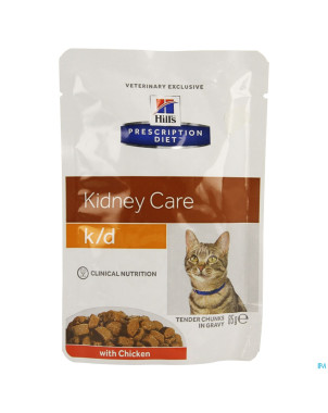 Hills prescrip.diet feline kd repas sachet    85g