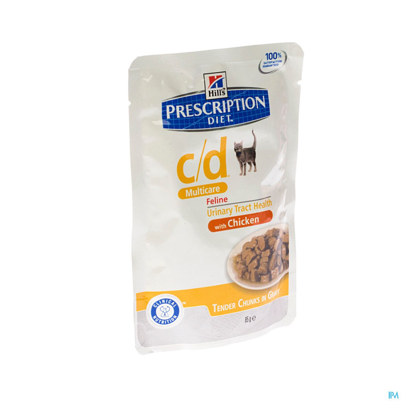 Hills prescrip.diet feline cd repas sachet    85g