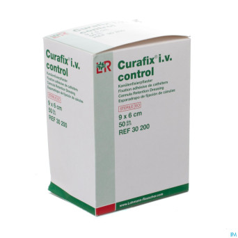 Curafix i.v. control fixation cath. 9x6cm 50 30200