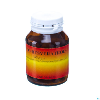 Eco-resveratrol plus v-caps 60