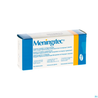 Meningitec ser prerempl 0,5 ml avec aig separee