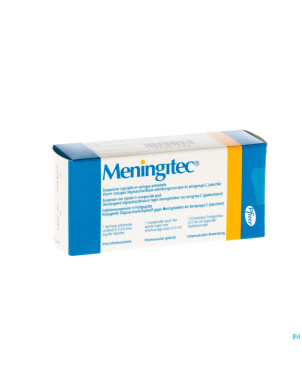 Meningitec ser prerempl 0,5 ml avec aig separee
