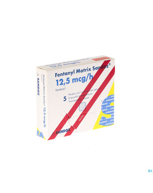 Fentanyl matrix sandoz 12 mcg empl transderm  5